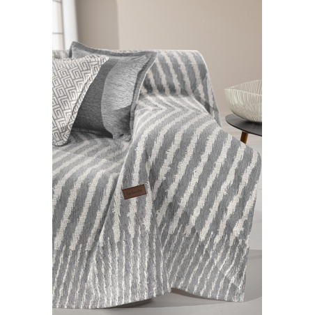 Ριχτάρι Πολυθρόνας Guy Laroche Norton Grey 180x150