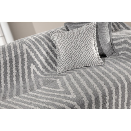 Ριχτάρι Πολυθρόνας Guy Laroche Norton Grey 180x150