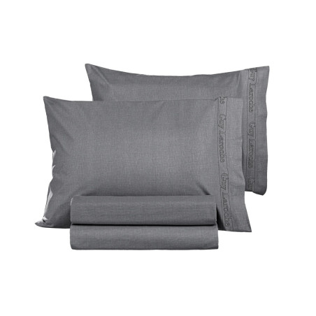 Σεντόνι King Size Guy Laroche Color Plus Anthracite 270x280