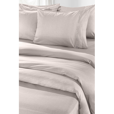 Σεντόνι Υπέρδιπλο με Λάστιχο Guy Laroche Color Plus Perla 160x200+32