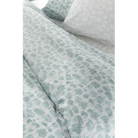 Σετ Σεντόνια Μονά με Λάστιχο 3 Τεμαχίων Guy Laroche Florian Mint 100x200+32