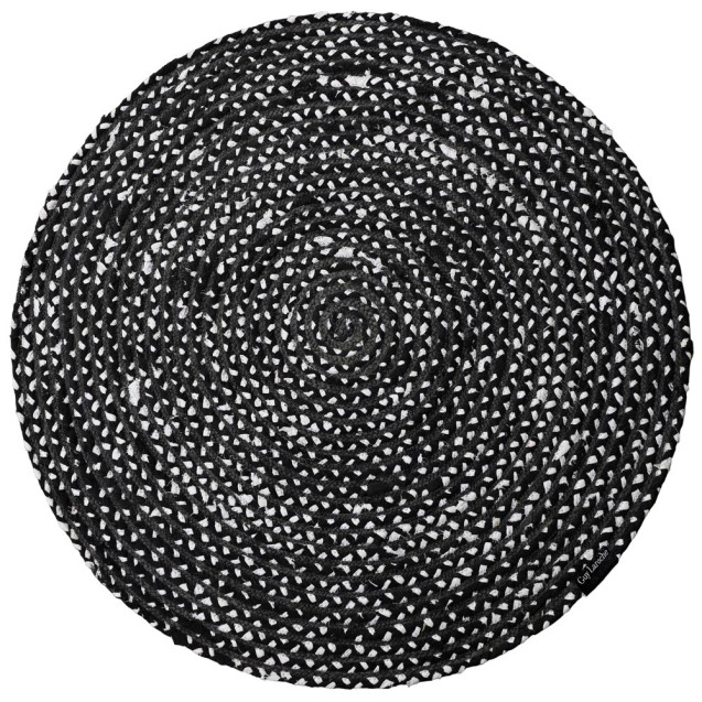 Χαλί Στρόγγυλο Guy Laroche Primo Anthracite Δ110