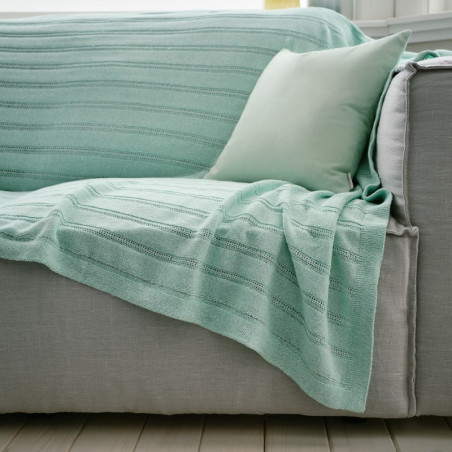 Ριχτάρι Διακοσμητικό Gofis Home Cerelia Glass Aqua 380/11 135x170