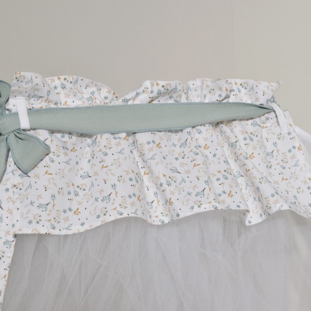 Κουνουπιέρα Baby Oliver des. 403 Μέντα 180x500