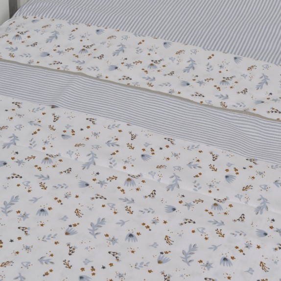 Σετ Σεντόνια Λίκνου 2 Τεμαχίων Baby Oliver des. 401 Ραφ...