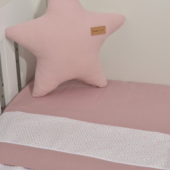 Σετ Σεντόνια Λίκνου 2 Τεμαχίων Baby Oliver des. 402 Σάπιο...