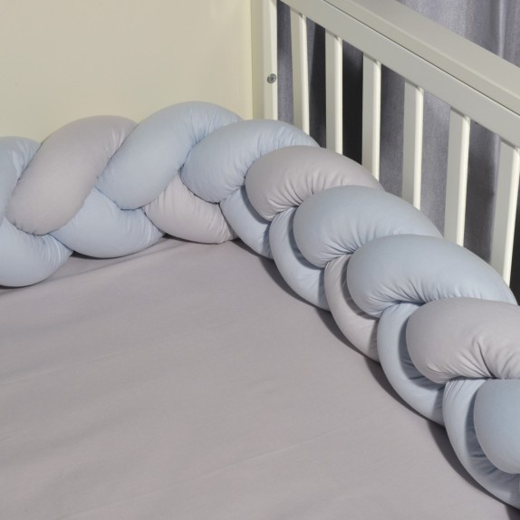 Πάντα Πλεξούδα Baby Oliver des. 3105 Σιέλ-Γκρι 20x200