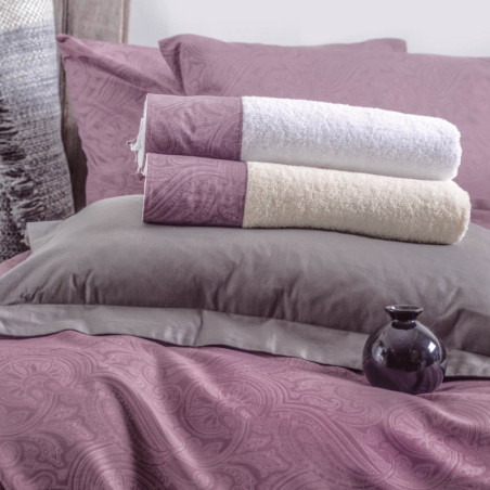 Σετ Πάπλωμα Μονό 2 Τεμαχίων Rythmos Charisma Μοβ 160x240