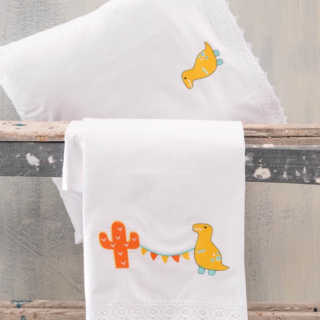 Σετ Σεντόνια Κούνιας 3 Τεμαχίων Rythmos Diego...