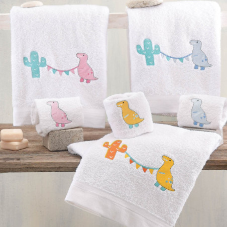 Σετ Παιδικές Πετσέτες 2 Τεμαχίων Rythmos Diego Σιέλ