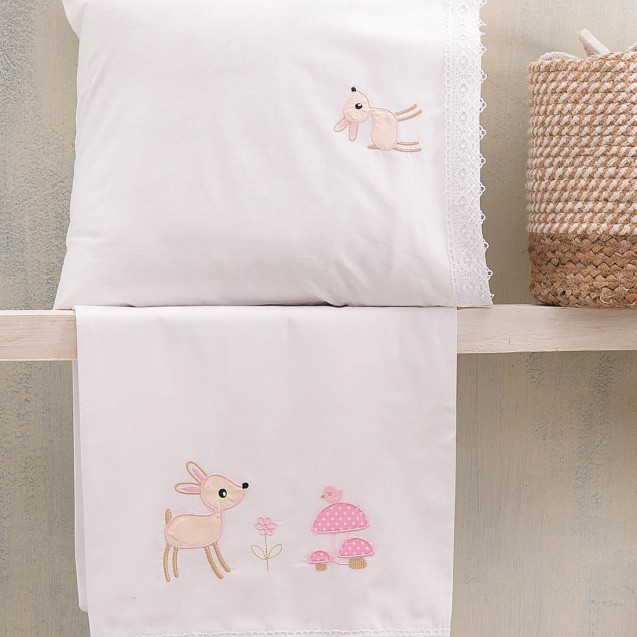 Σετ Σεντόνια Κούνιας 3 Τεμαχίων Rythmos Floppy...