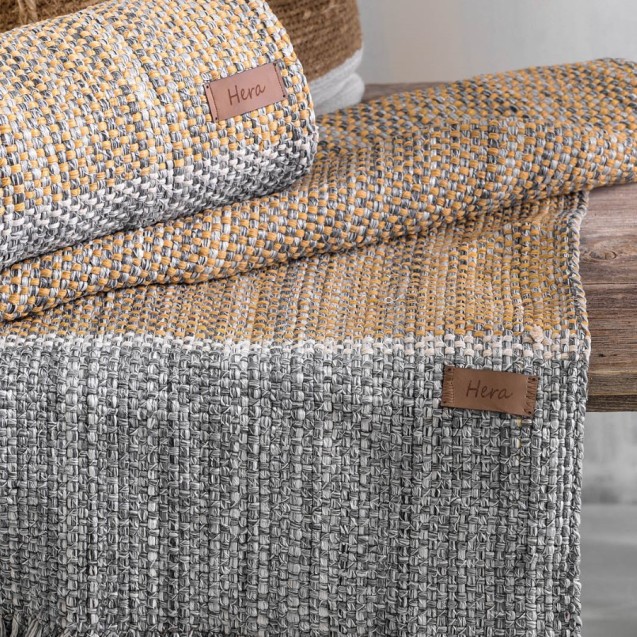 Χαλάκι Rythmos Hera Γκρι 80x150