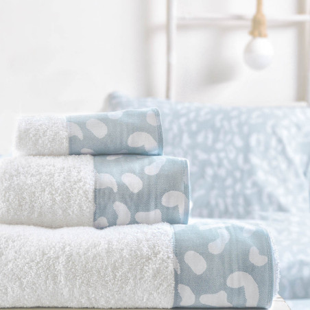 Σετ Σεντόνια Μονά 3 Τεμαχίων Rythmos Oliver Μπλε 160x260