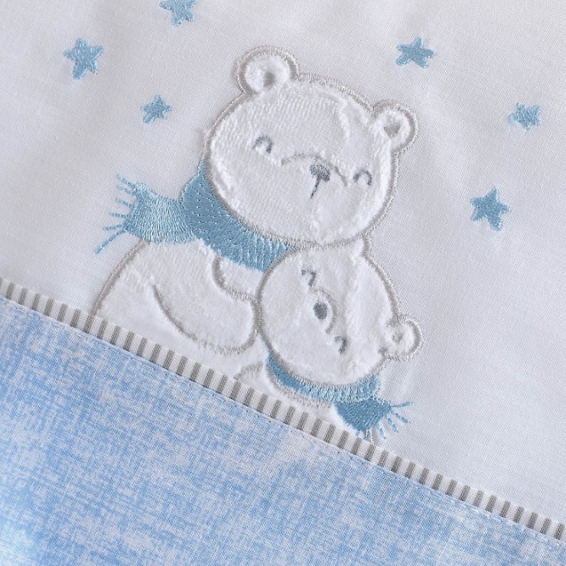 Σετ Σεντόνια Κούνιας 3 Τεμαχίων Rythmos...