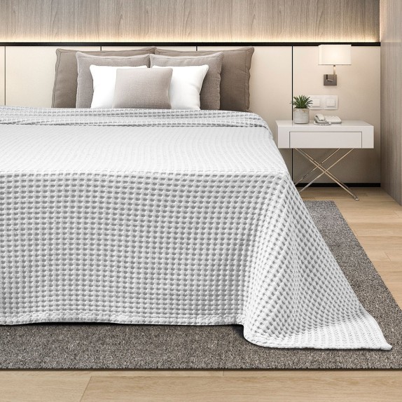 Κουβέρτα Πικέ Μονή Adam Home Waffle 160x240