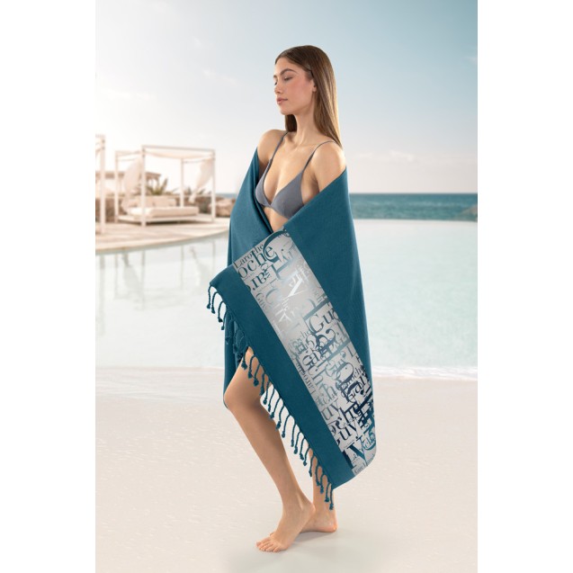 Πετσέτα Θαλάσσης Παρεό Guy Laroche Pestemal 12...