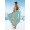 Πετσέτα Θαλάσσης Παρεό Guy Laroche Pestemal 17 Aqua 90x170
