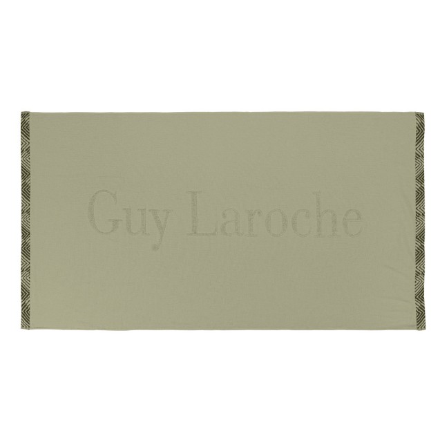 Πετσέτα Θαλάσσης Guy Laroche Snap Khaki 90x180