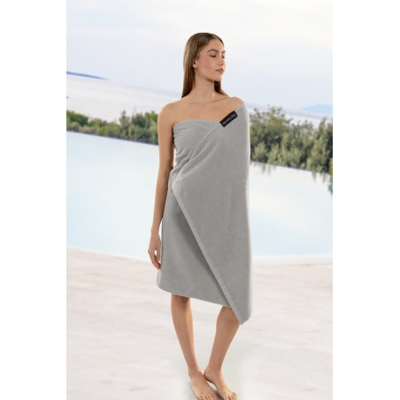 Πετσέτα Θαλάσσης Guy Laroche Tone 2 Tone Silver 90x175