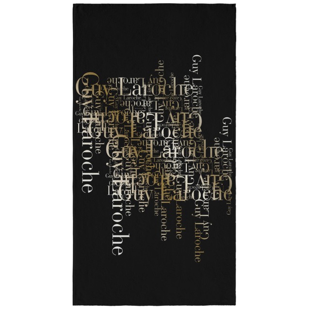 Πετσέτα Θαλάσσης Βελουτέ Guy Laroche Velour...