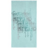 Πετσέτα Θαλάσσης Βελουτέ Guy Laroche Velour Printed 2103 Ocean 100x175
