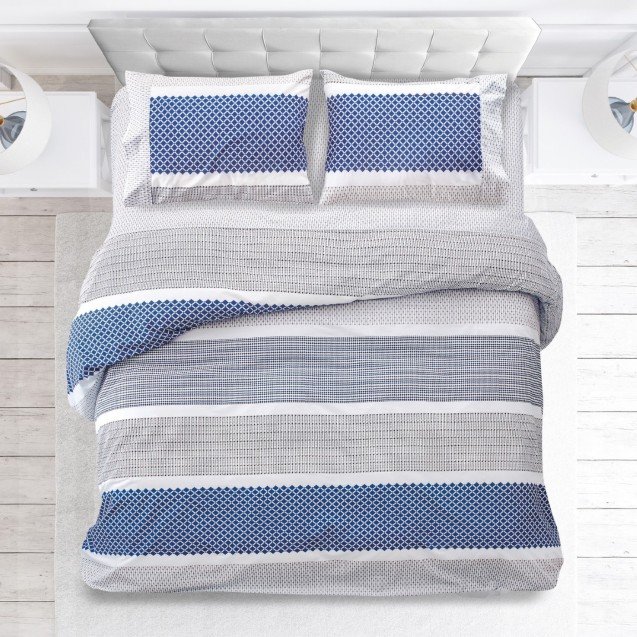 Σετ Σεντόνια King Size με Λάστιχο 4 Τεμαχίων...