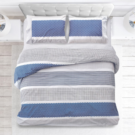 Σετ Σεντόνια King Size με Λάστιχο 4 Τεμαχίων Makis Tselios Boho 180x205+40