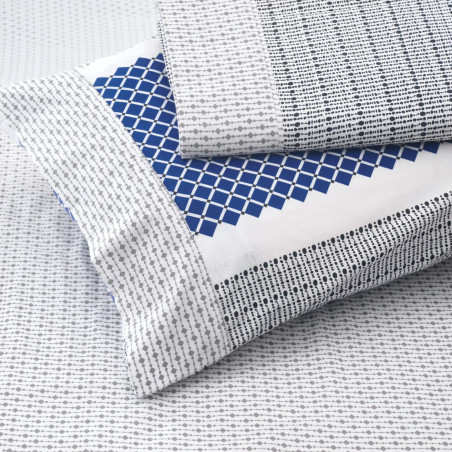 Σετ Σεντόνια King Size με Λάστιχο 4 Τεμαχίων Makis Tselios Boho 180x205+40