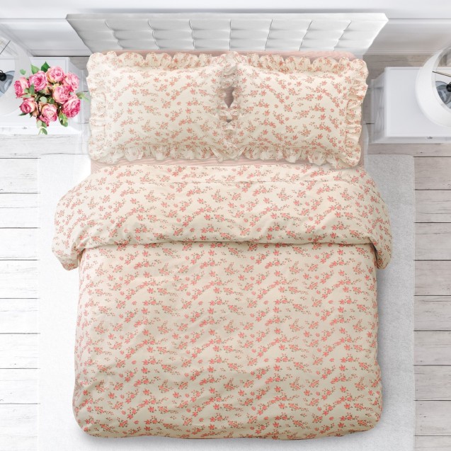 Σετ Σεντόνια King Size με Λάστιχο 4 Τεμαχίων...