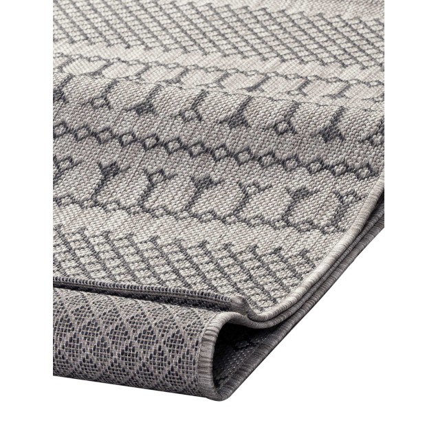 Χαλί Διάδρομος Madi Boho Grey Πλάτους 64cm...