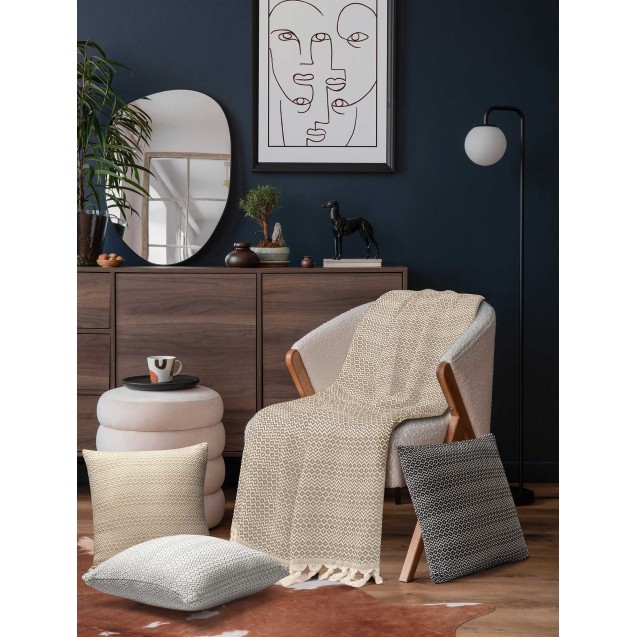 Μαξιλαροθήκη Διακόσμησης Madi Herhaling Beige...