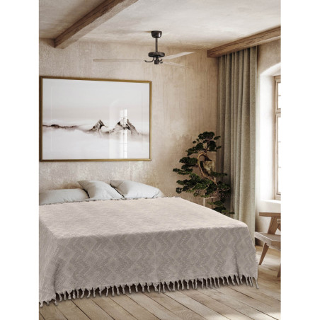 Κουβέρτα Πικέ Υπέρδιπλη Madi Tifoon Beige 220x240