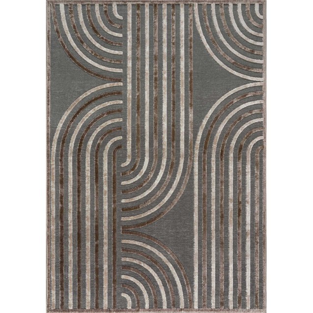 Χαλί Διάδρομος Madi Mode Grey Πλάτους 67cm...