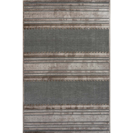 Σετ Ταπέτα Κρεβατοκάμαρας 3 Τεμαχίων Madi Vakuum Grey 67x140 & 67x230