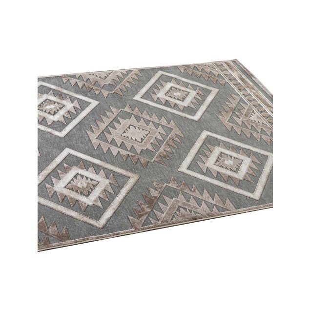 Χαλί Madi Crystallini Grey 133x190