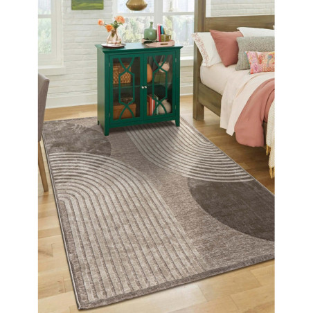 Σετ Ταπέτα Κρεβατοκάμαρας 3 Τεμαχίων Madi Maanmode Beige 67x140 & 67x230