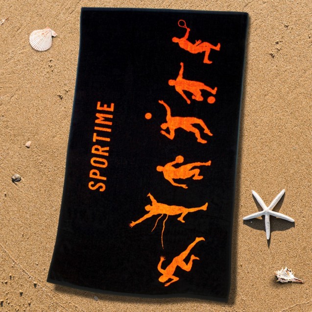 Πετσέτα Θαλάσσης Βελουτέ Sb Home Sport Time...