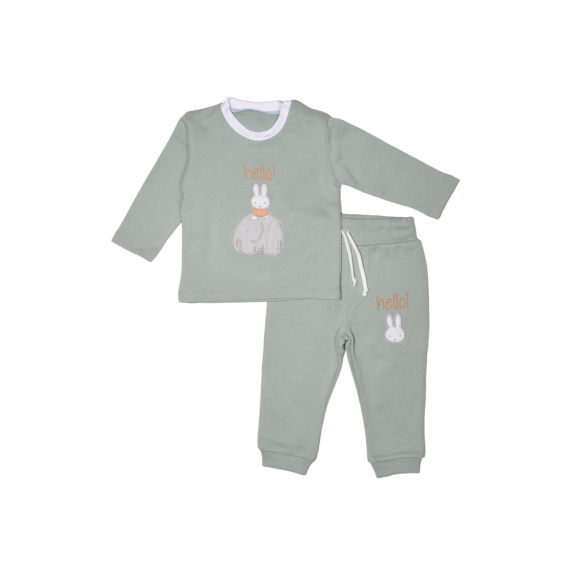 Βρεφικό Σετ Φόρμας Miffy Des. 63 Μέντα