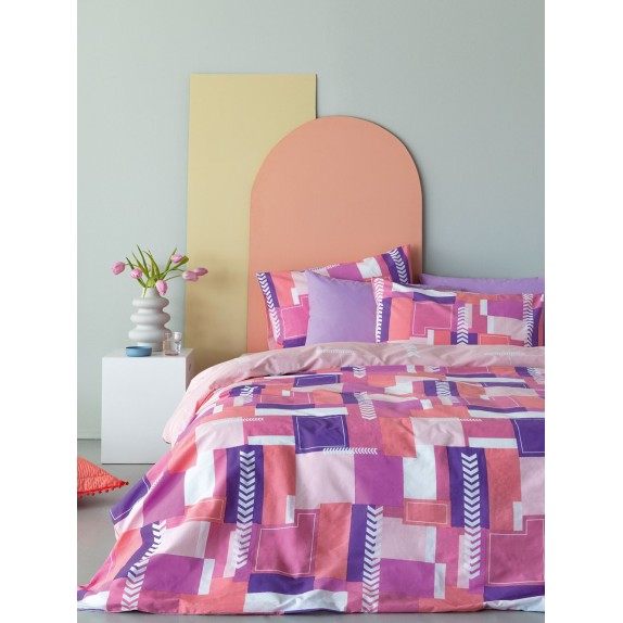 Σετ Σεντόνια Μονά με Λάστιχο 3 Τεμαχίων Palamaiki FL6189...