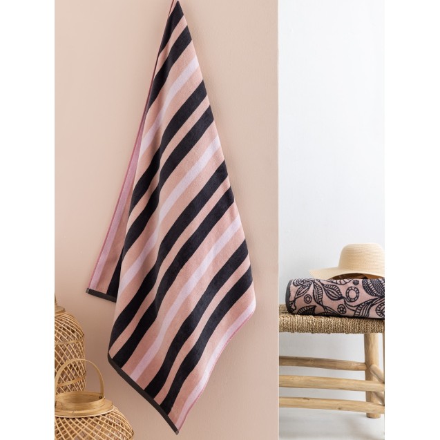 Πετσέτα Θαλάσσης Βελουτέ Palamaiki EV34 90x160