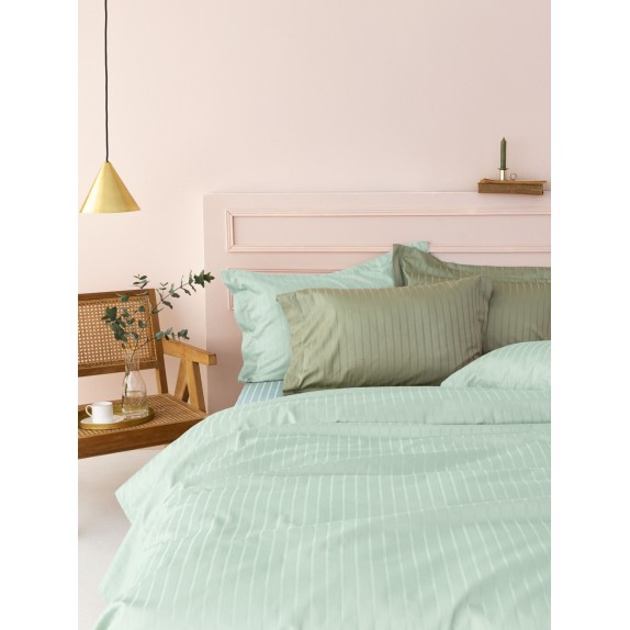 Σετ Σεντόνια Υπέρδιπλα 4 Τεμαχίων Palamaiki Sateen Riga...