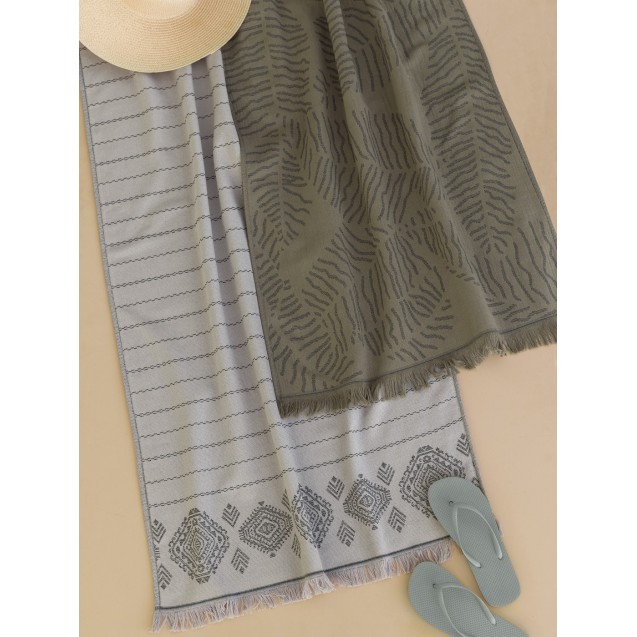 Πετσέτα Θαλάσσης Παρεό Palamaiki Maya 86x160