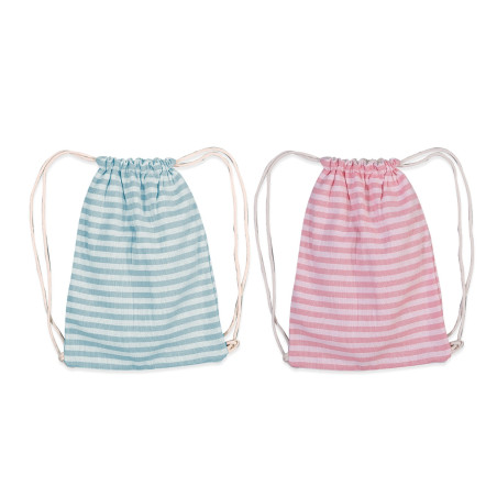 Τσάντα Θαλάσσης Nef-Nef Sweet Line 30x40 Aqua