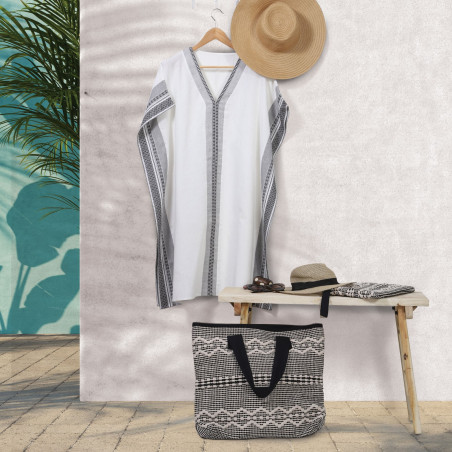 Καφτάνι Nef-Nef Slash Anthracite 90x100