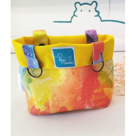 Καλάθι Ποδηλάτου-Πατινιού The Hippo and The Donkey Funky...