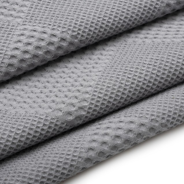 Κουβέρτα Πικέ Αγκαλιάς Dimcol Μονόχρωμη Γκρι...