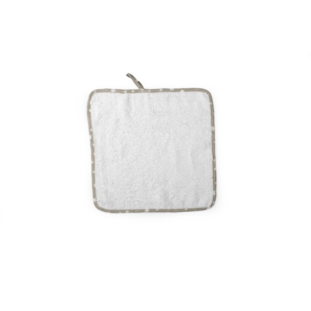 Λαβέτα Ώμου Dimcol 39 Λευκό/Elephant 30x30