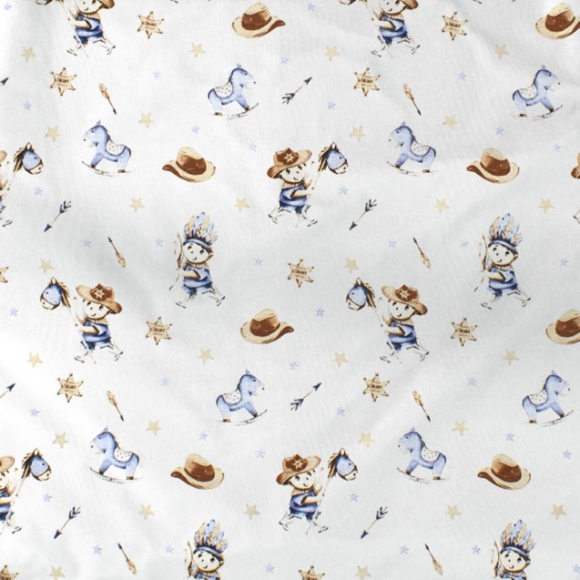 Σεντόνι Λίκνου Dimcol Wild West 540 80x110