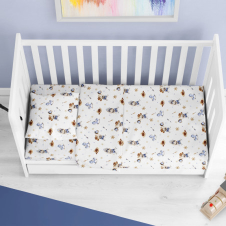 Σετ Σεντόνια Κούνιας 3 Τεμαχίων Dimcol Wild West 540 120x160