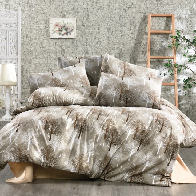 Σετ Σεντόνια King Size 4 Τεμαχίων Dimcol Forest...